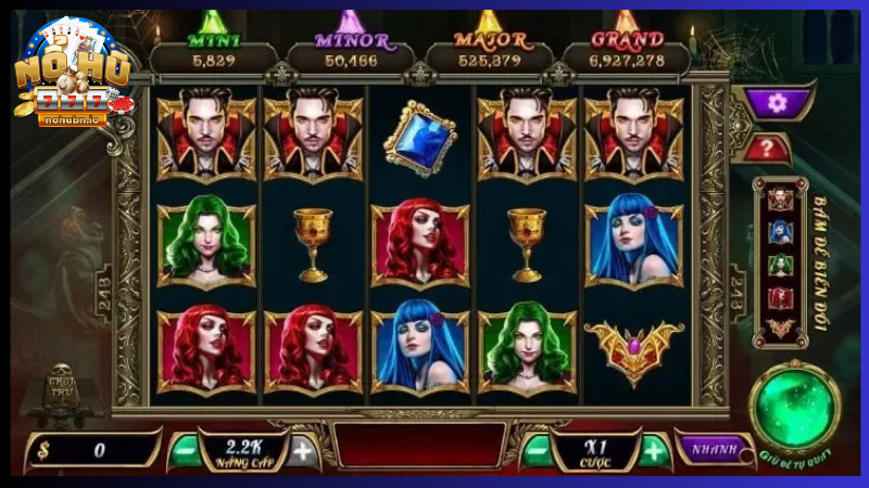 Slot Bá Tước Quyền Năng cực đỉnh siêu cuốn