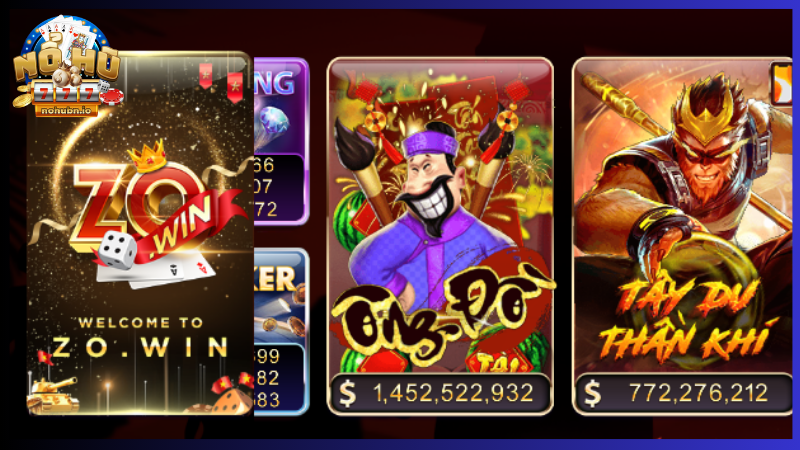 Top game đáng trải nghiệm tại Zowin